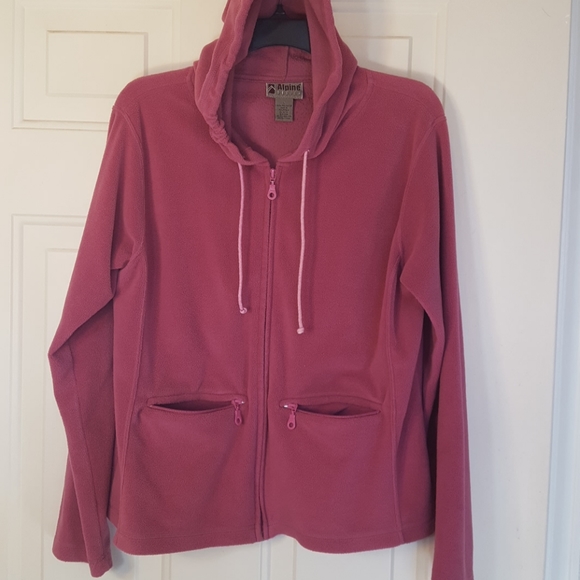 Alpine design fleece zip up hoodie - Picture 3 of 5